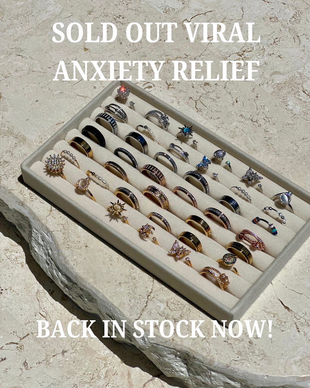 Worry Rings Facebook ad
