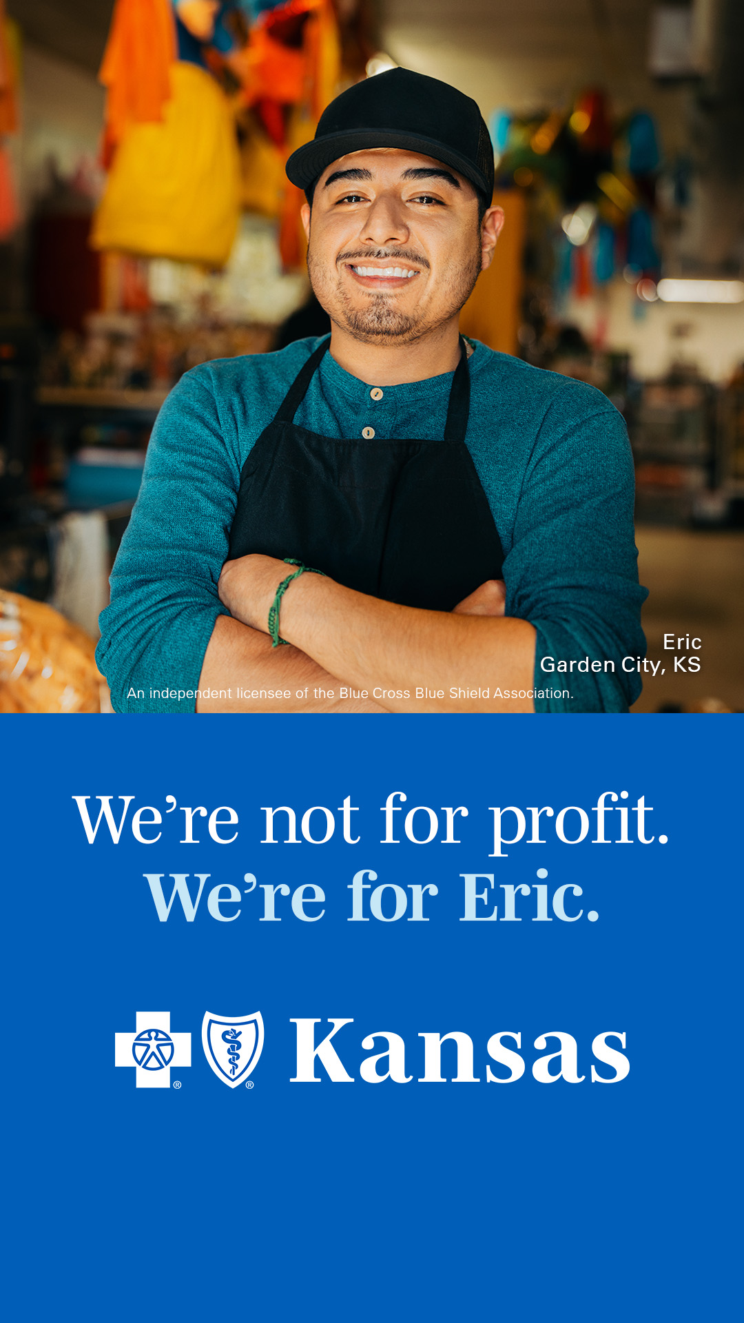 Blue Cross and Blue Shield of Kansas Facebook ad