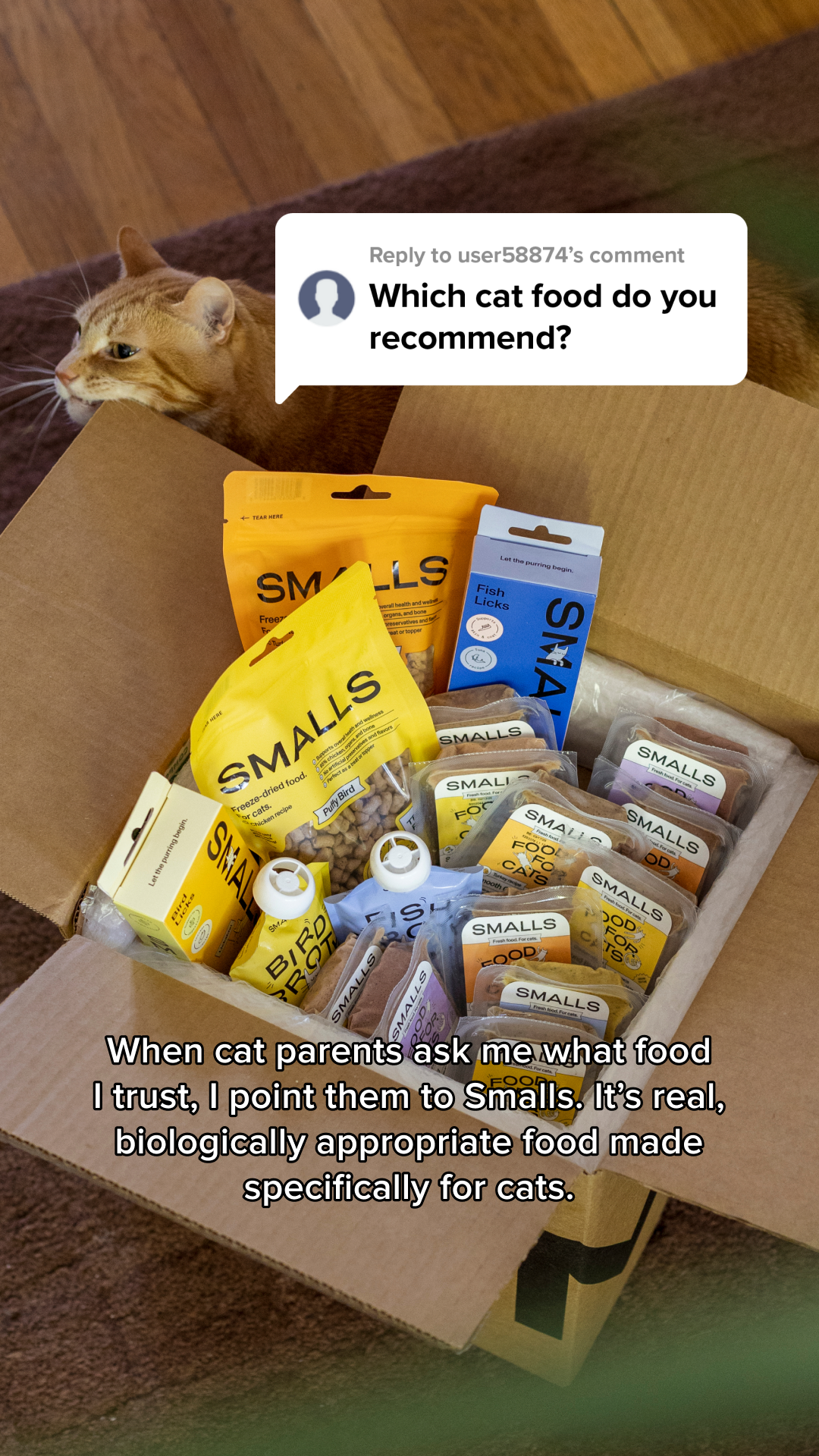 Smalls Facebook ad