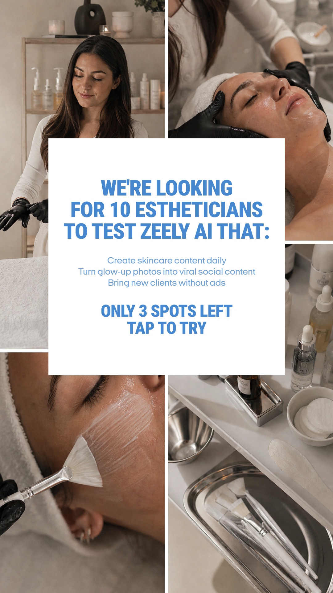 Jessica Turner Facebook ad: Reach your goal in 3 months with AI!