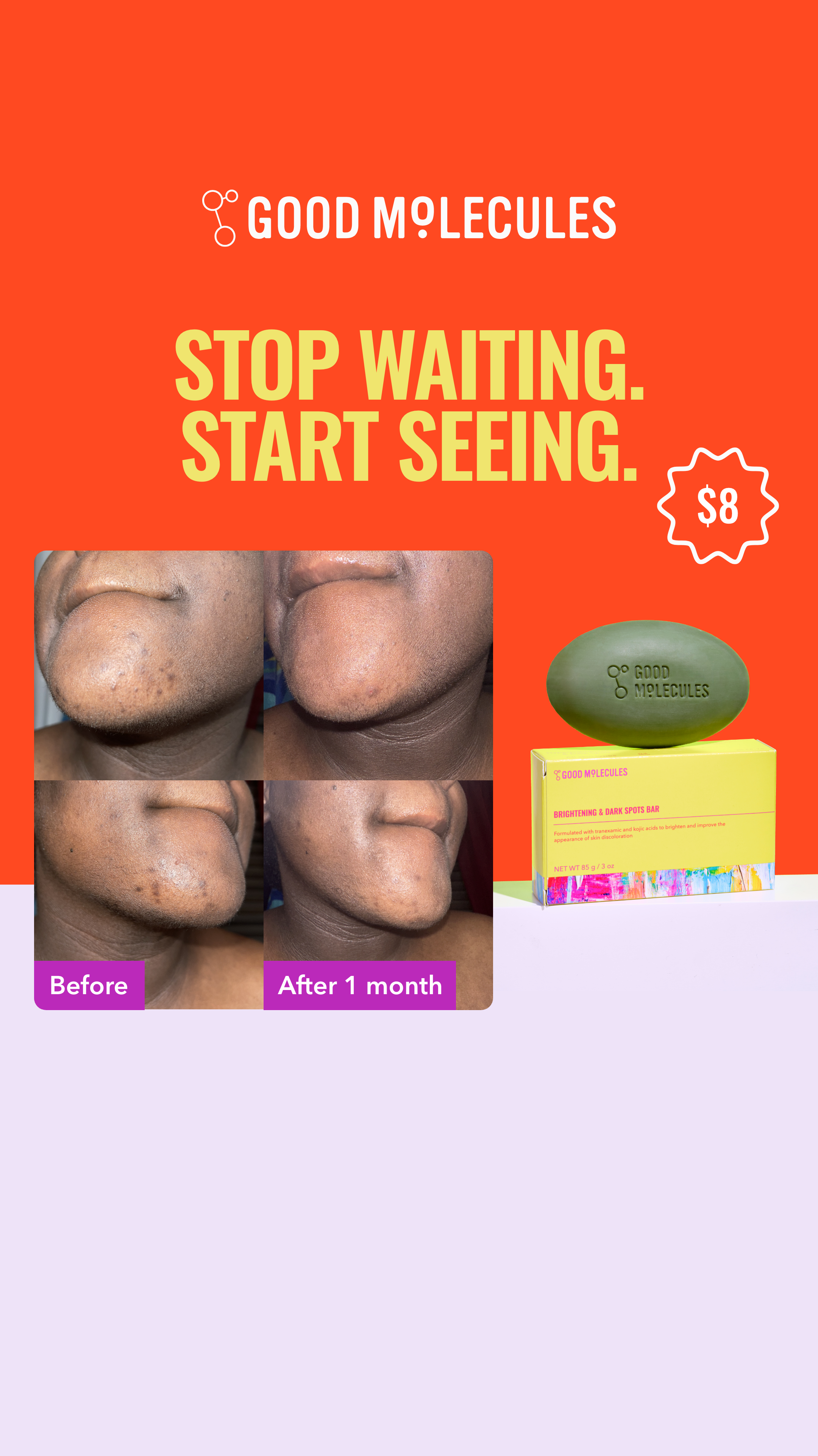 Good Molecules Facebook ad