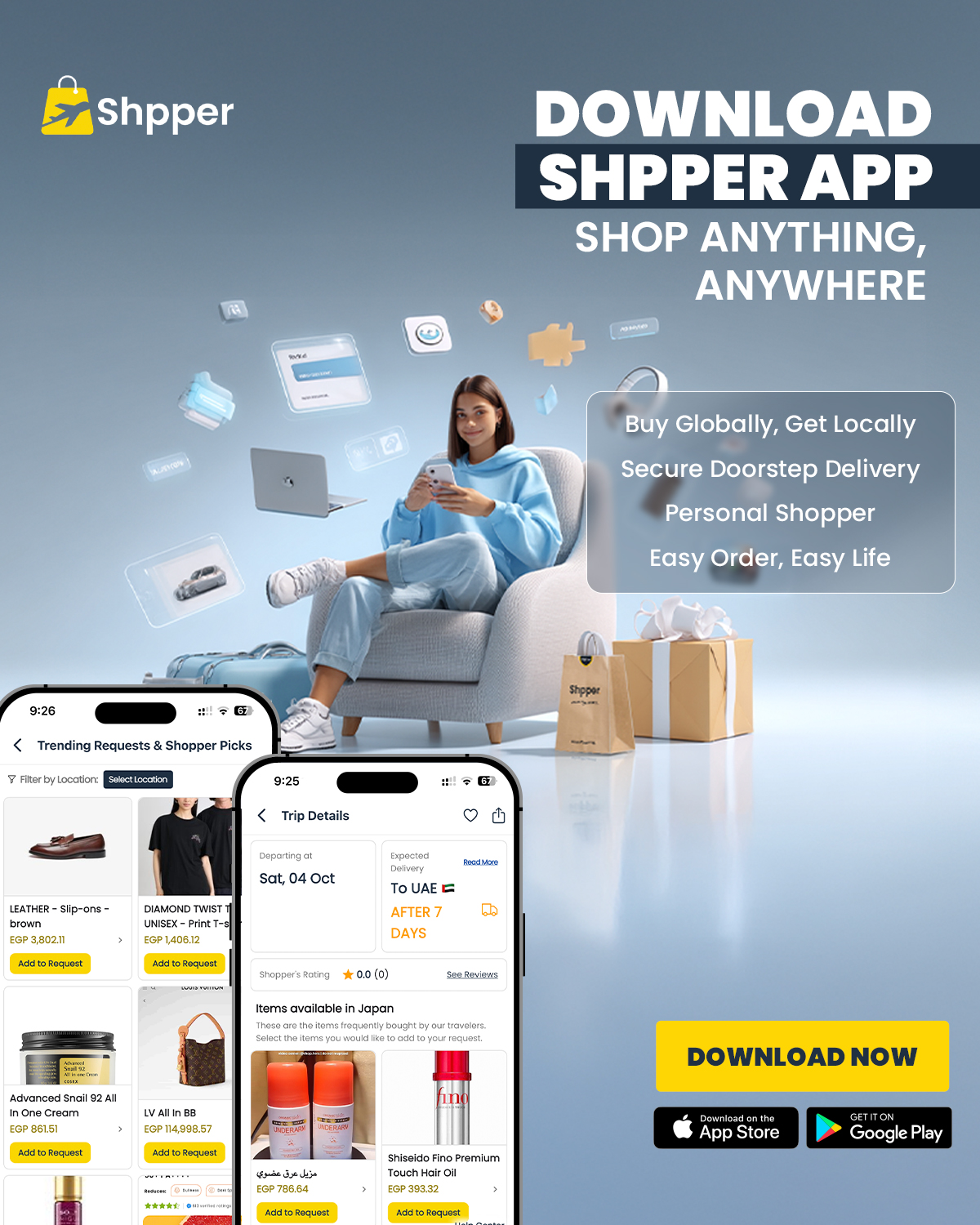 Shpper World Facebook ad from Mar 17, 2026
