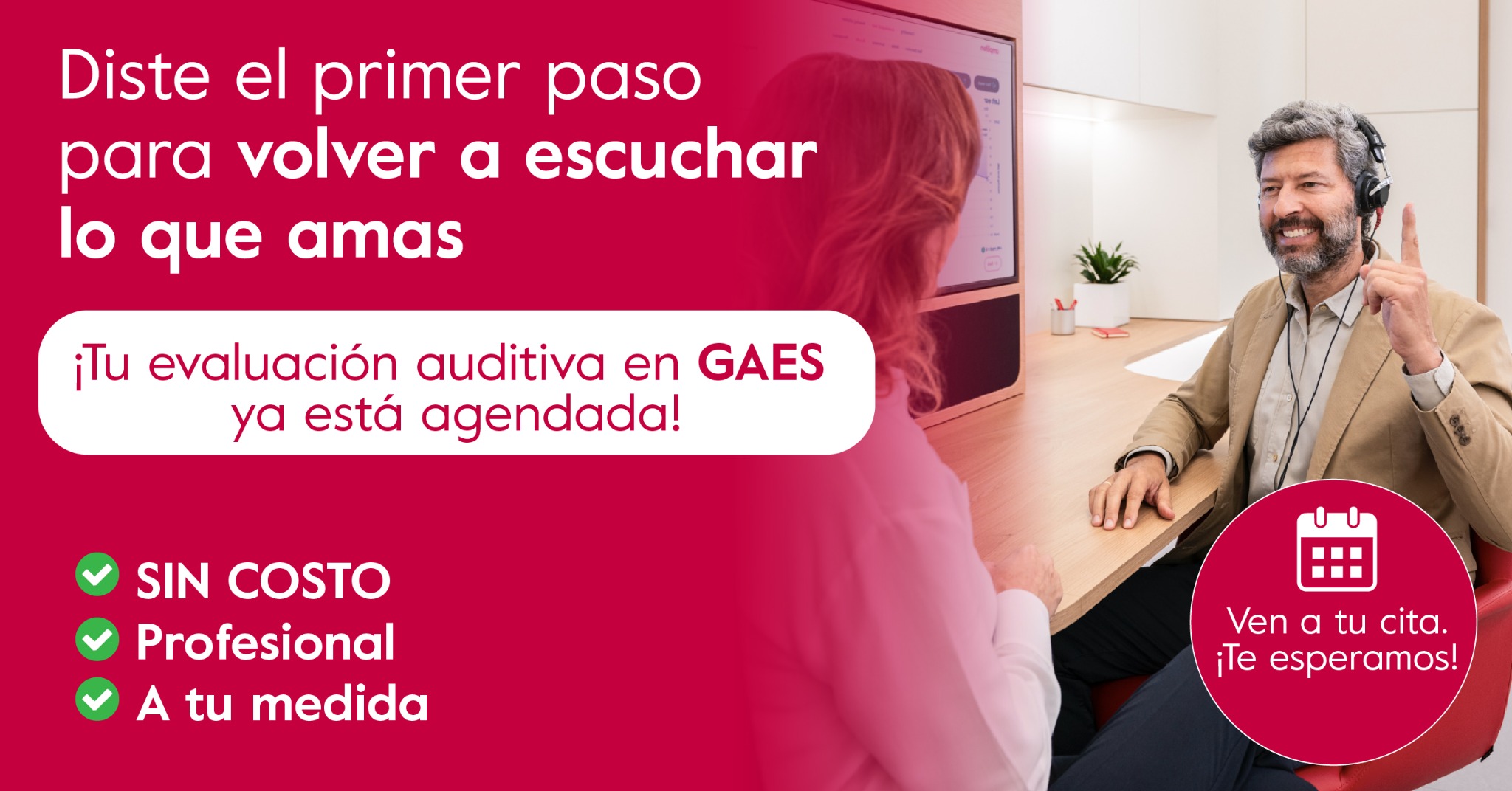 GAES Chile Facebook ad from Mar 3, 2026