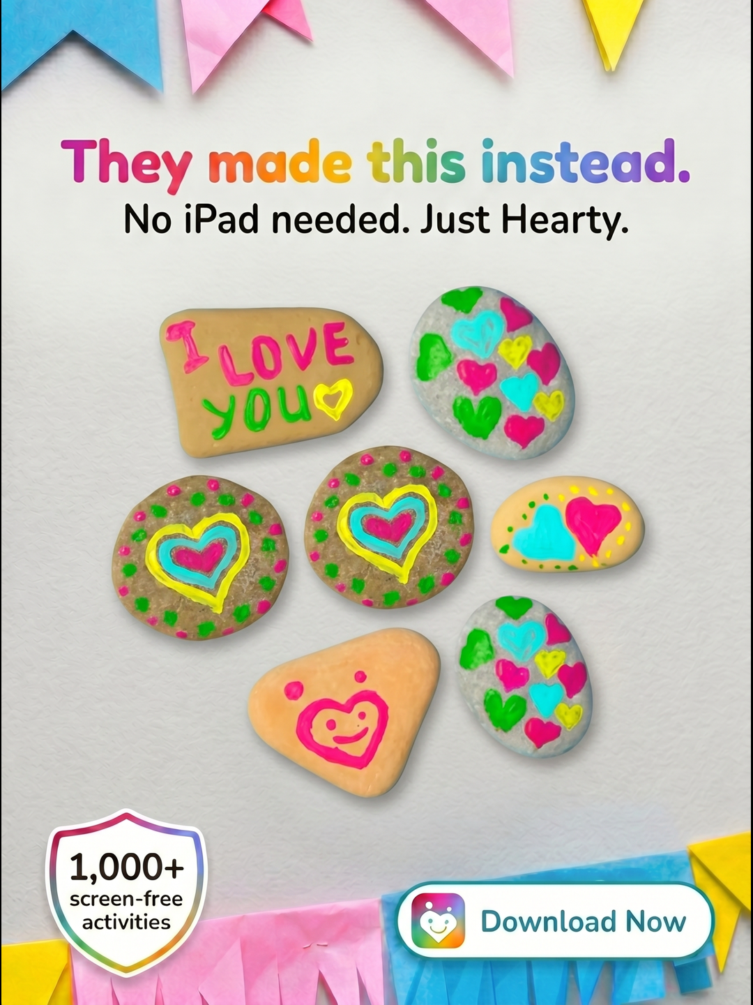 Hearty App Facebook ad