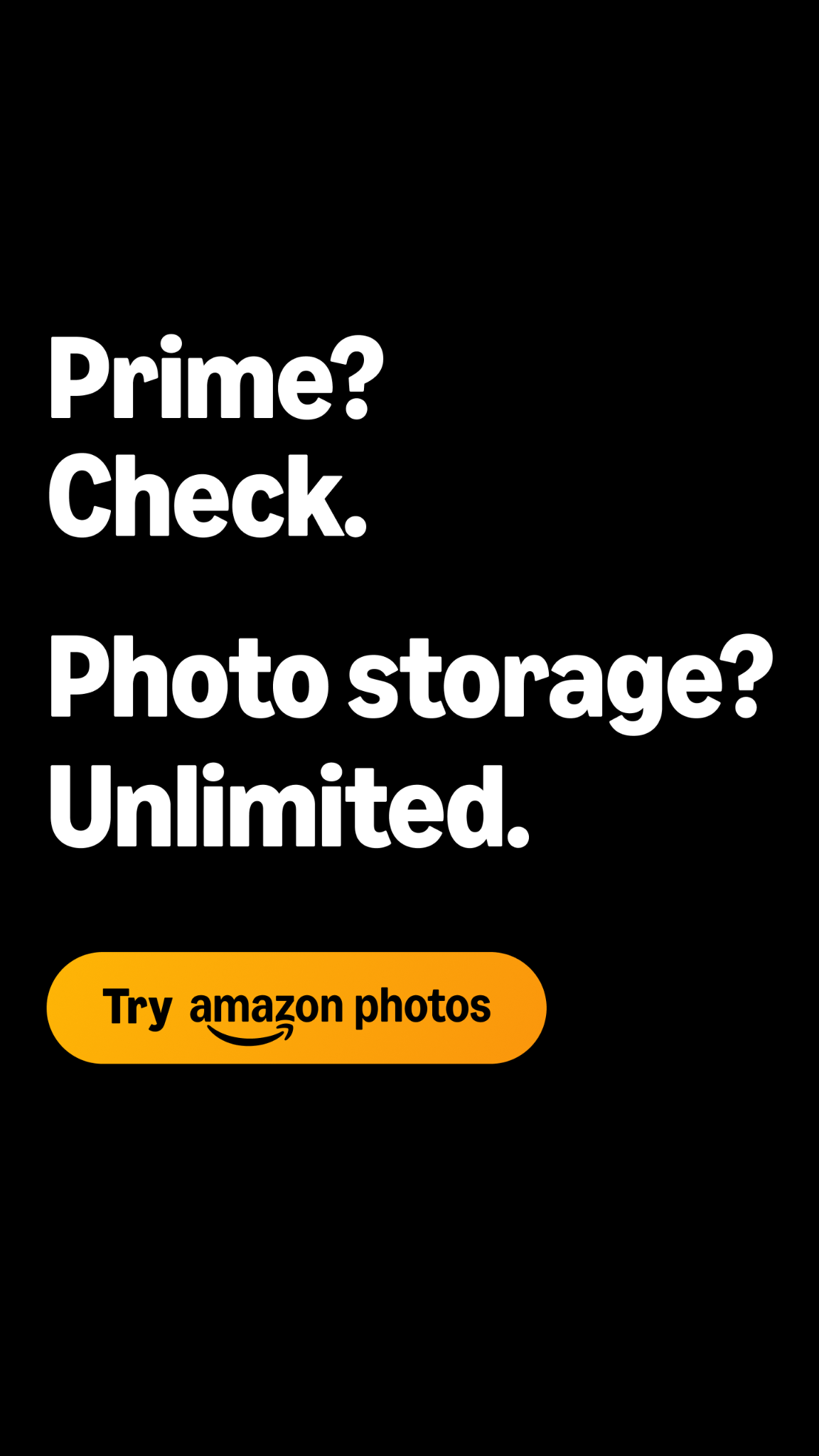 Amazon Photos Facebook ad