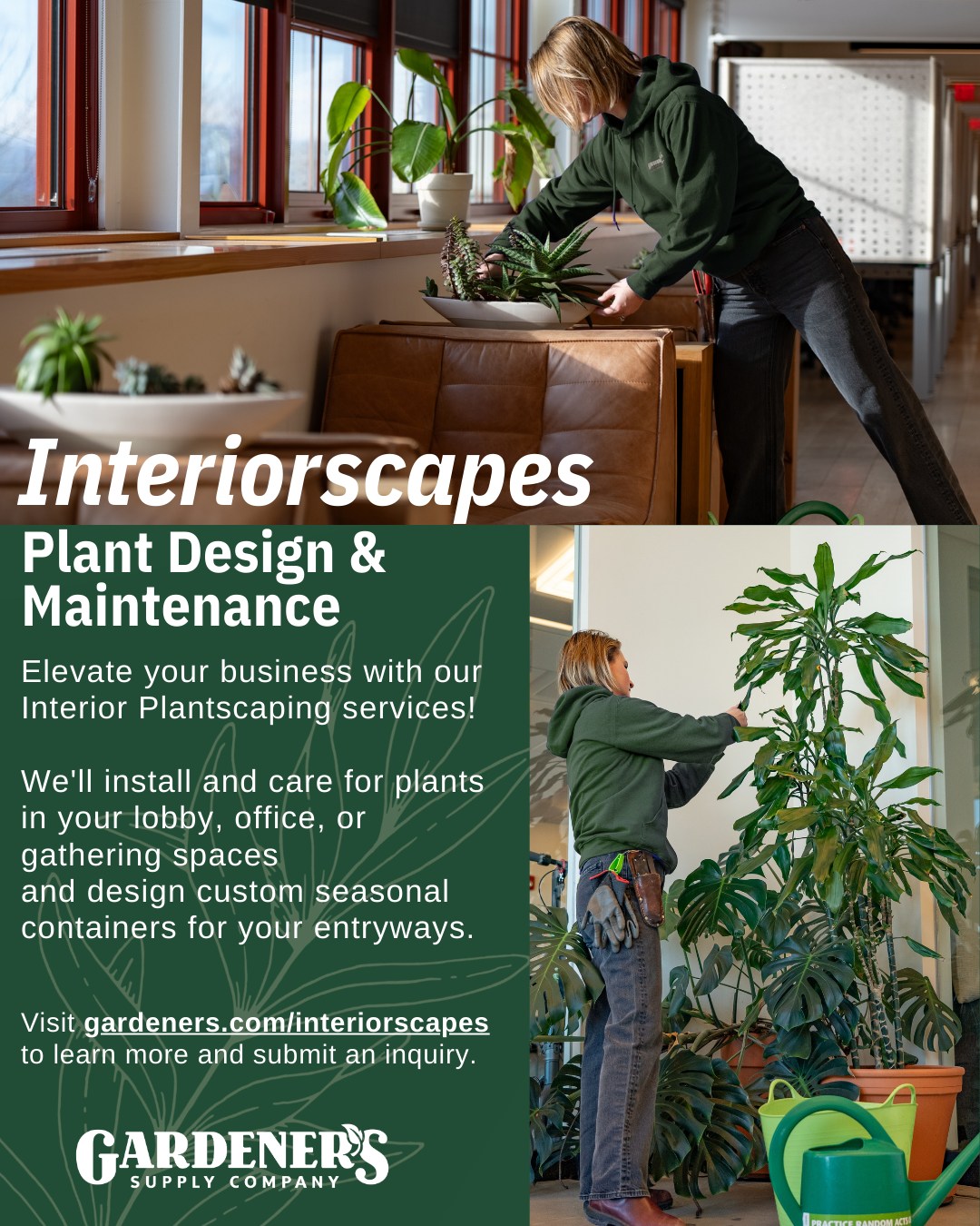 Gardener's Supply Garden Centers Facebook ad