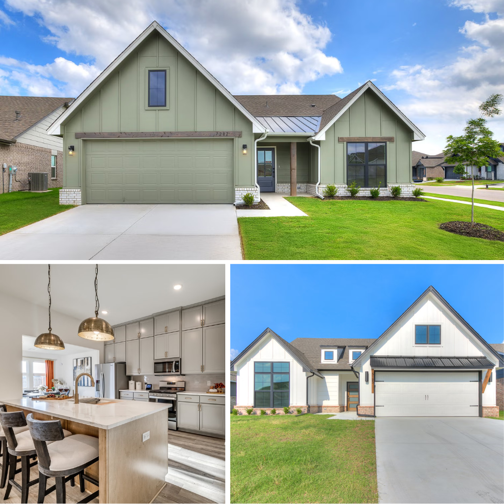 Simmons Homes - New Homes Tulsa Facebook ad: Quick Move-Ins Available in a Gated Community!