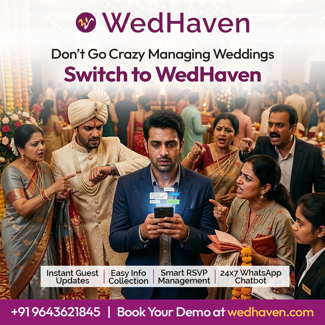 WedHaven Facebook ad from Mar 20, 2026