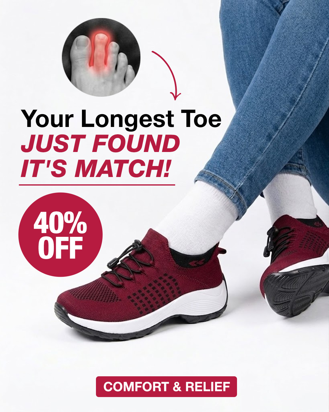 Foot Health Journal Facebook ad