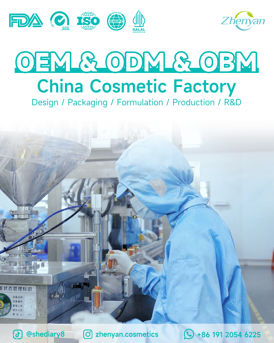 Zhenyan Cosmetics Facebook ad