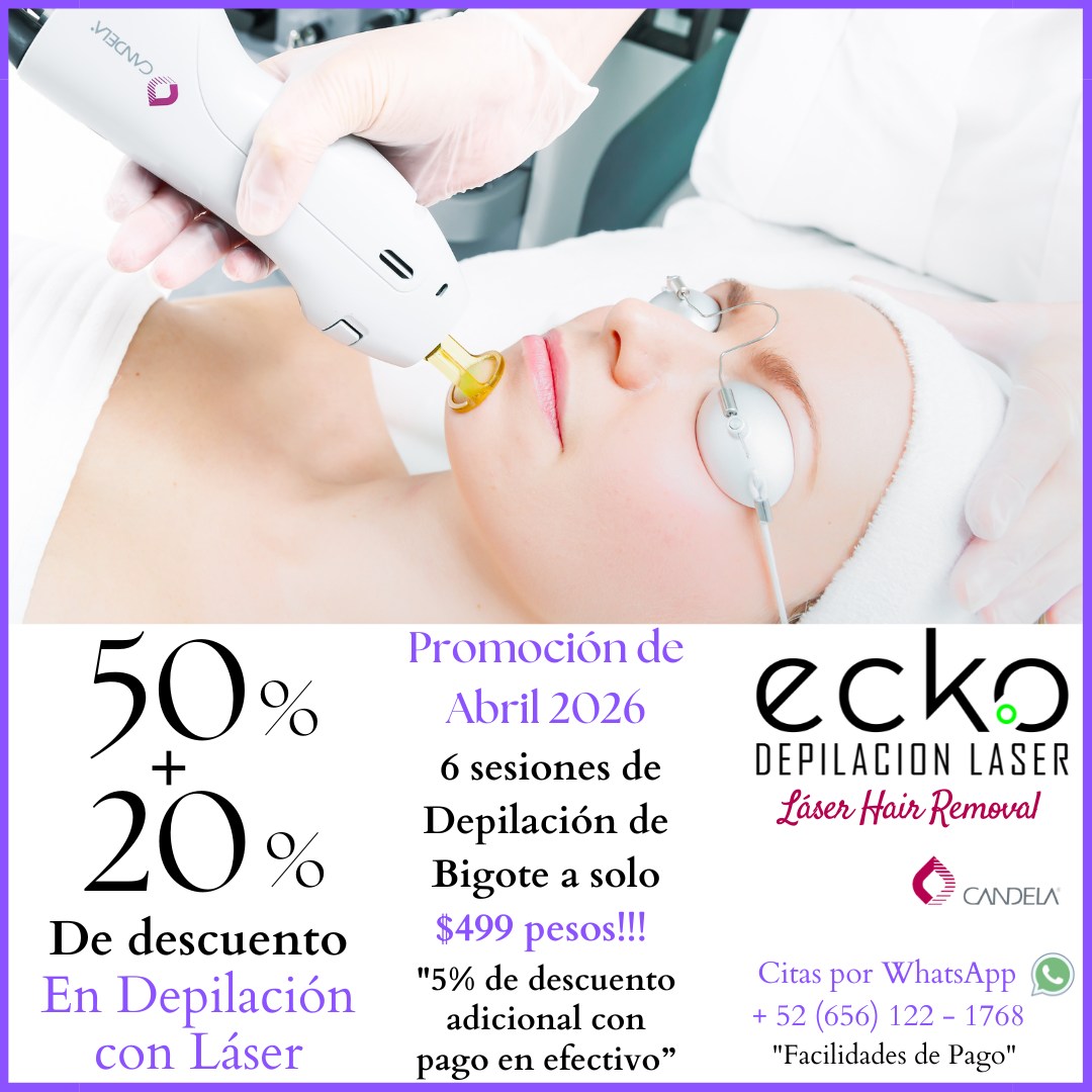 Ecko Depilacion Laser Facebook ad: Ecko Depilacion Laser Citas WHATSAPP+52 656 122 1768