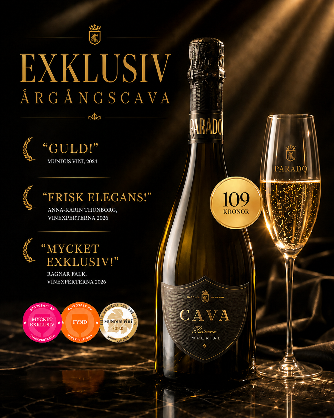 Vinliv.se Facebook ad from May 14, 2026