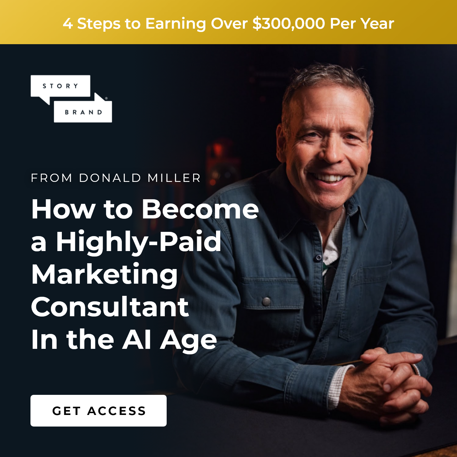 StoryBrand Facebook ad