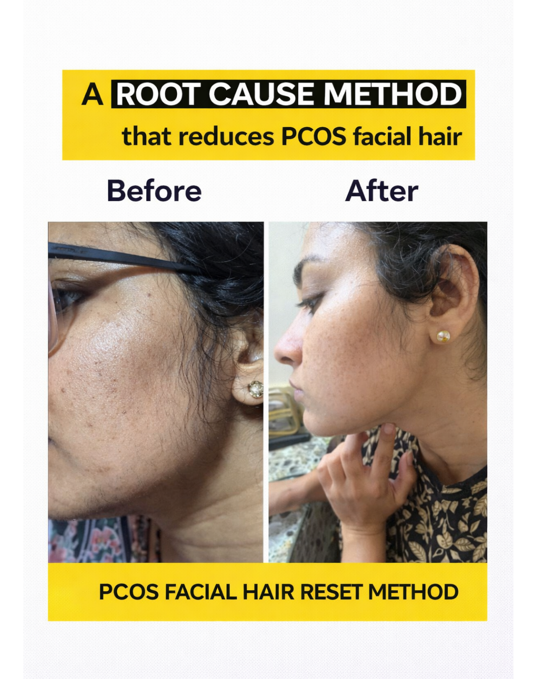 Level Up for Women Facebook ad: Working Women 26+ Reverse your PCOS in Just 6weeks!