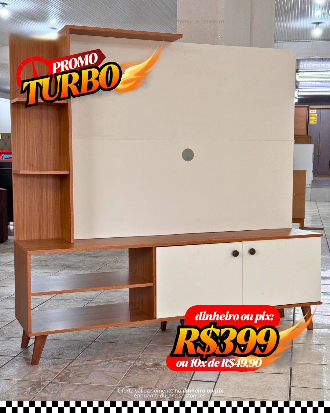 Atacadão Imperial Móveis Facebook ad: PROMO TURBO IMPERIAL
