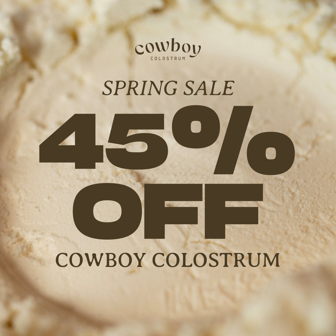 Cowboy Colostrum Facebook ad