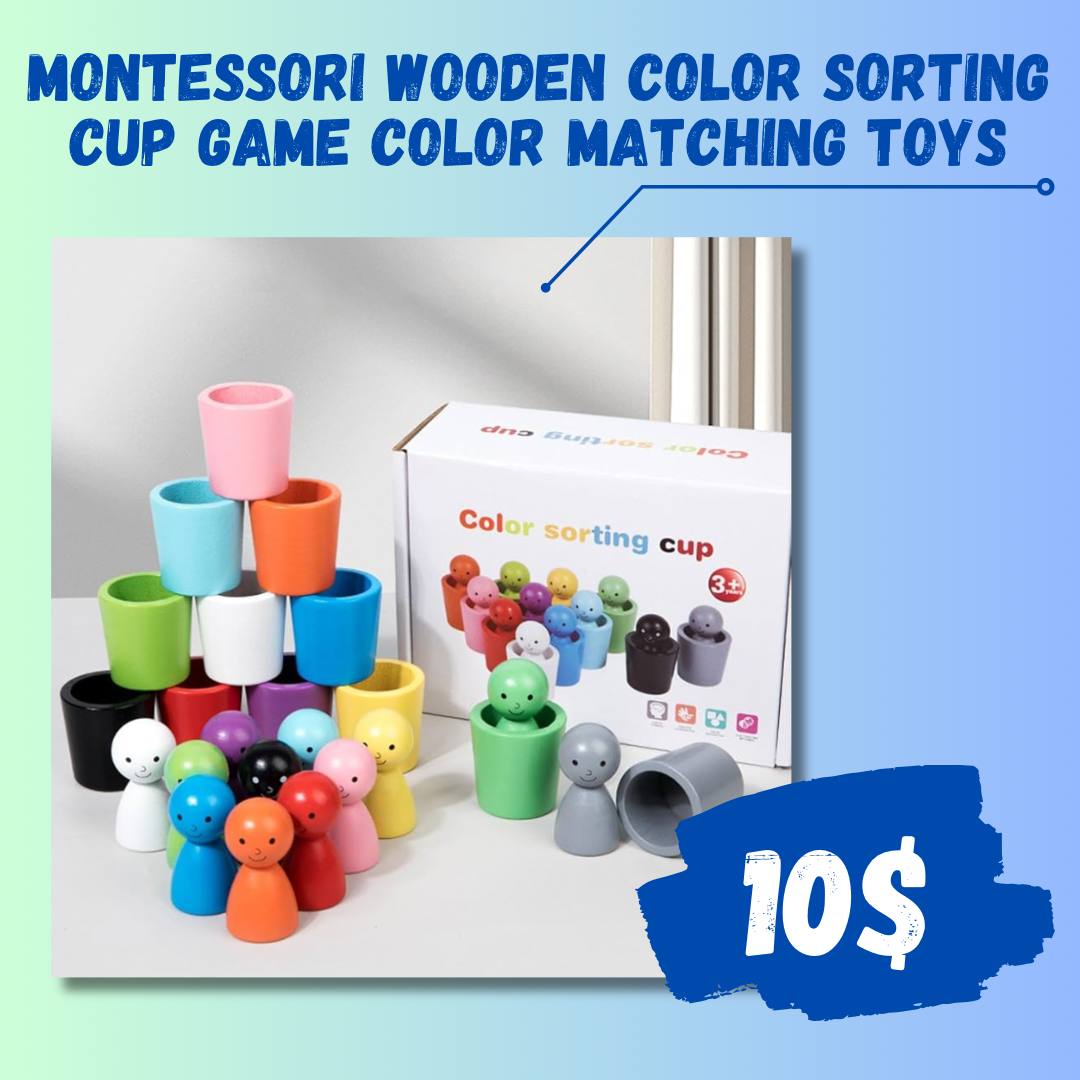 BINGO Toys Facebook ad: Montessori toys collection