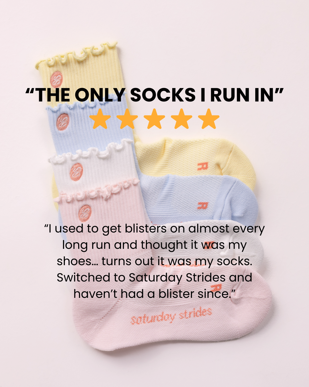 Saturday Strides Facebook ad