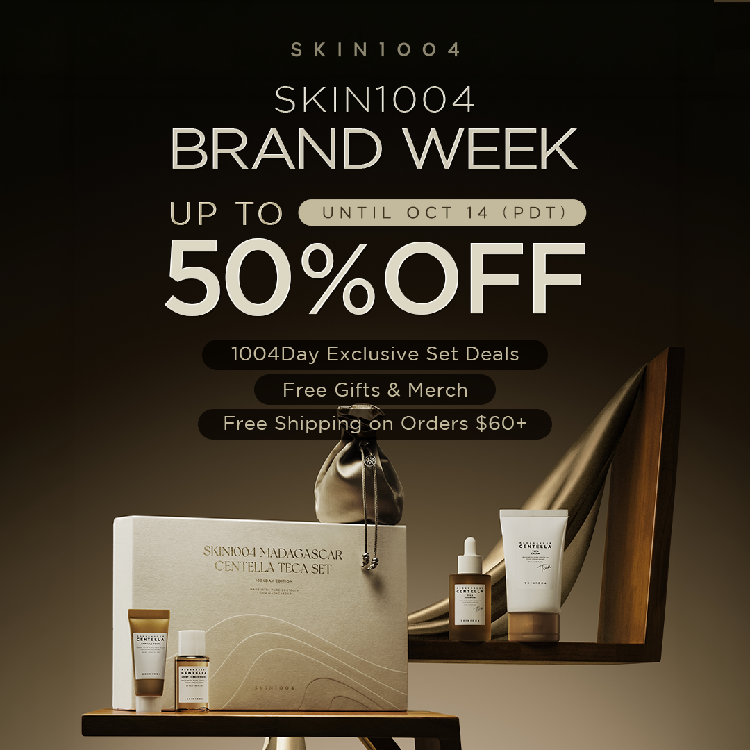 SKIN1004 Facebook ad: UP TO 50% OFF