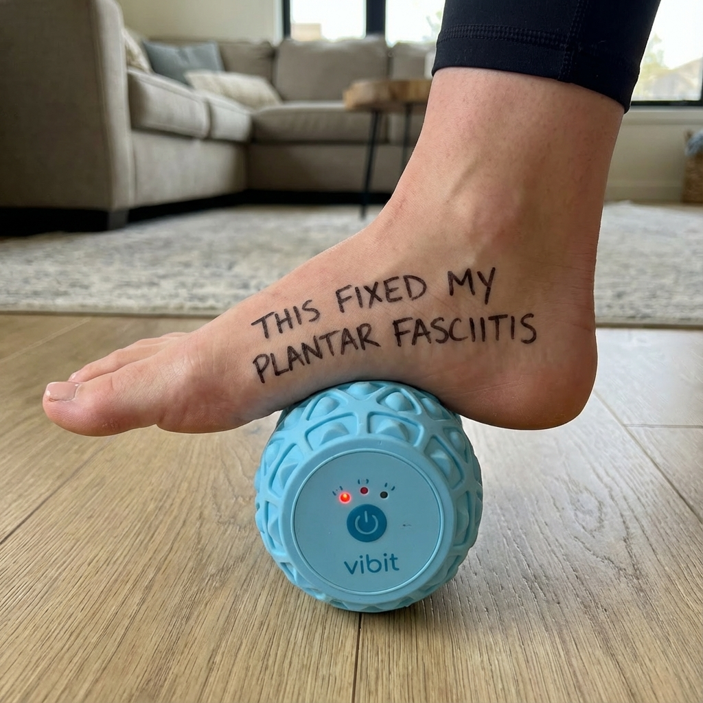 Plantar Fasciitis Community - Over 50's Facebook ad: This fixed my plantar fasciitis