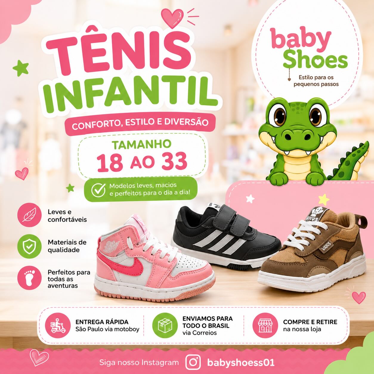 Baby Promoções Facebook ad
