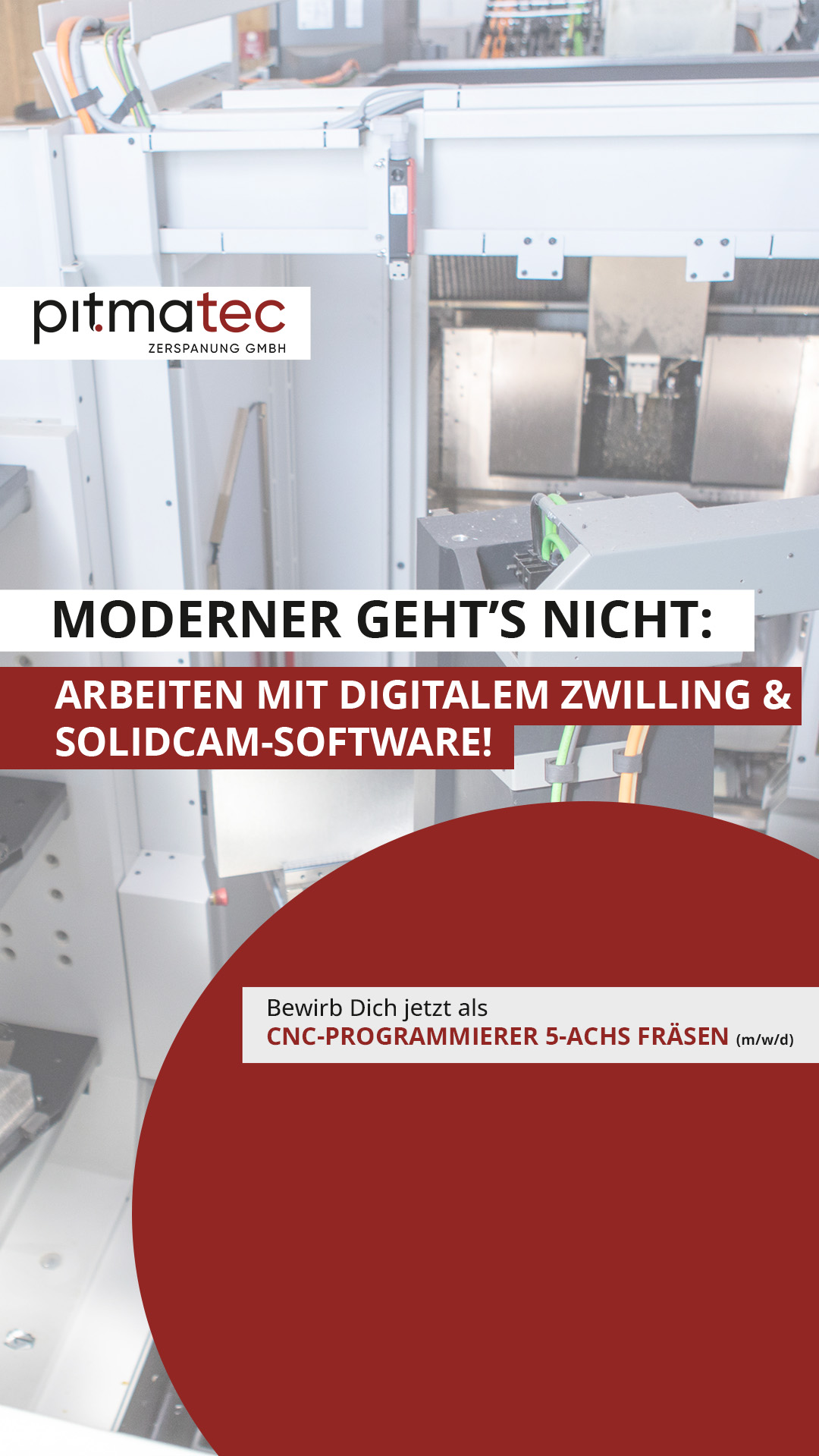 Pitmatec Zerspanung GmbH Facebook ad from Mar 6, 2026
