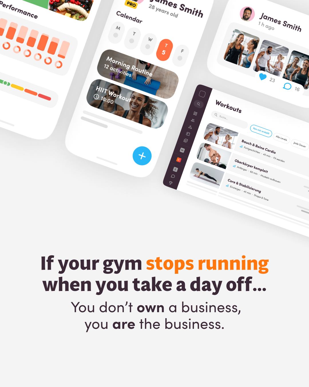 Virtuagym Facebook ad