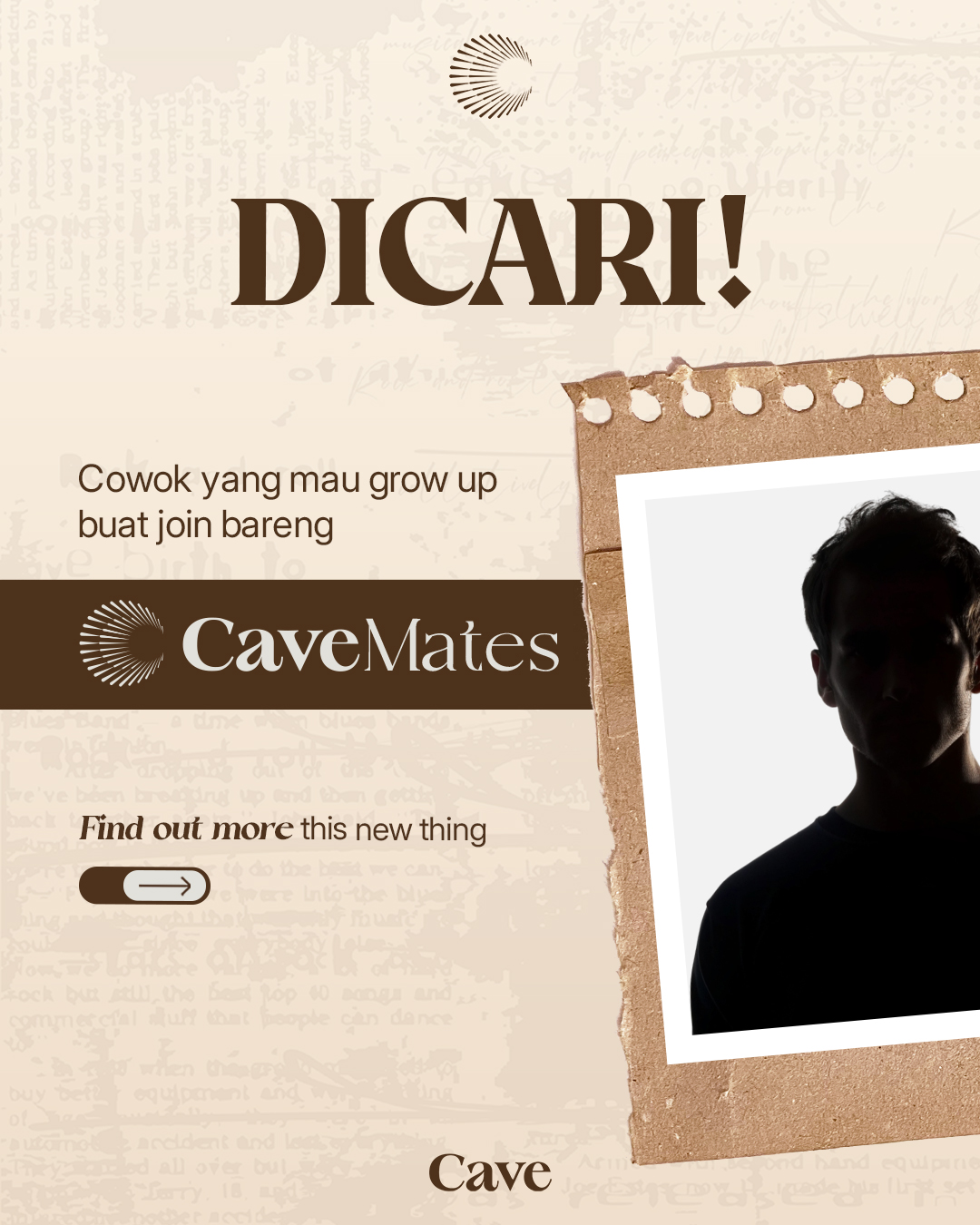 CAVE Facebook ad