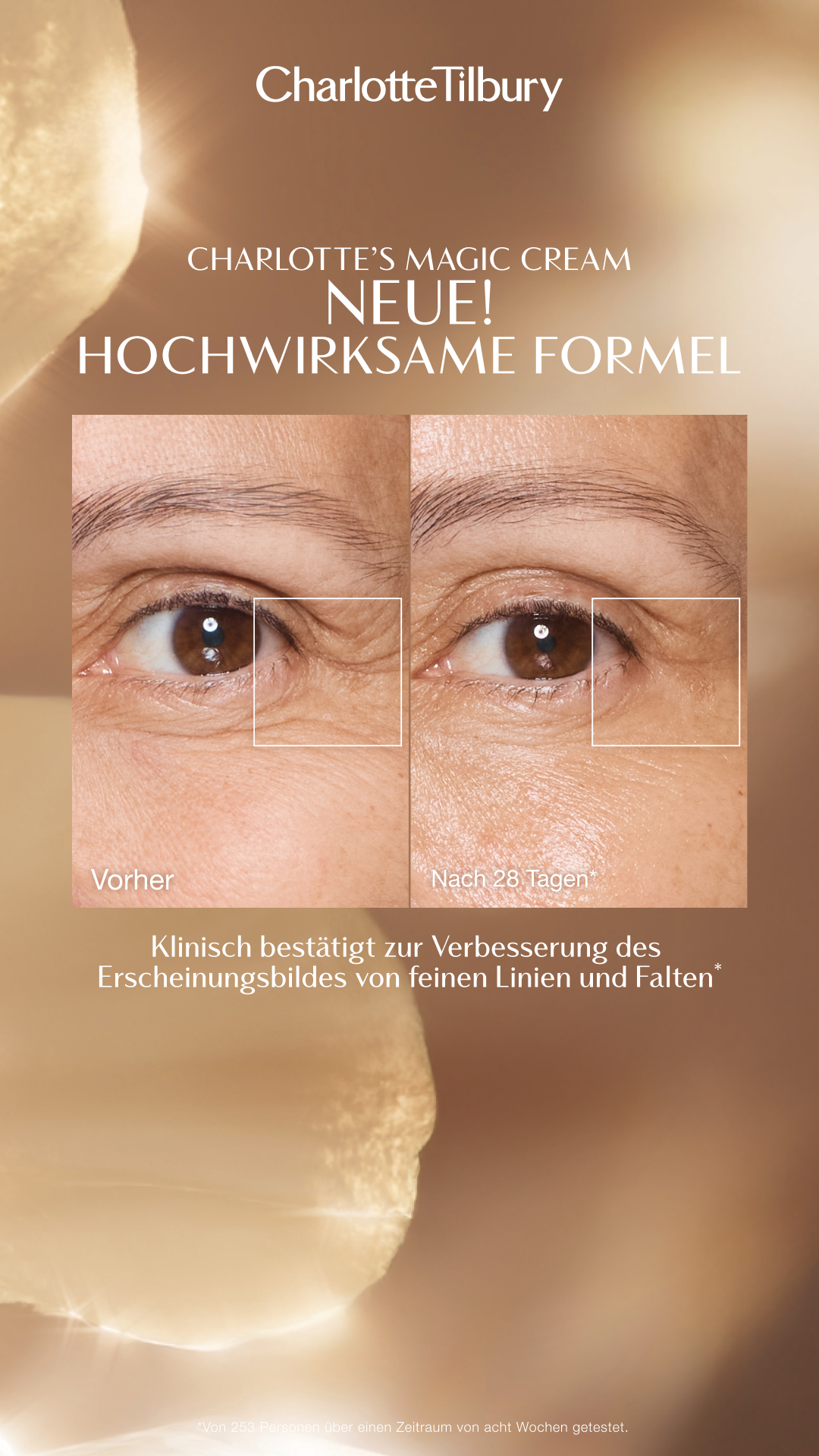 Charlotte Tilbury Skincare Facebook ad