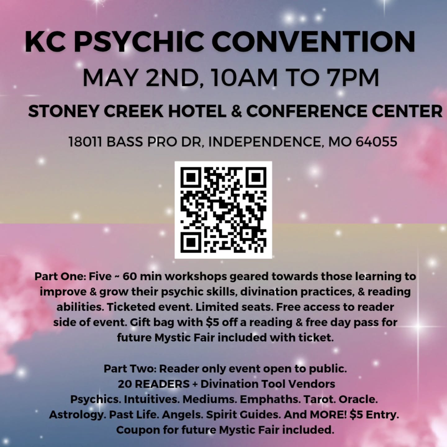 Empowered Healing KC Facebook ad: Welcome to the second annual KC Psychic Convention!