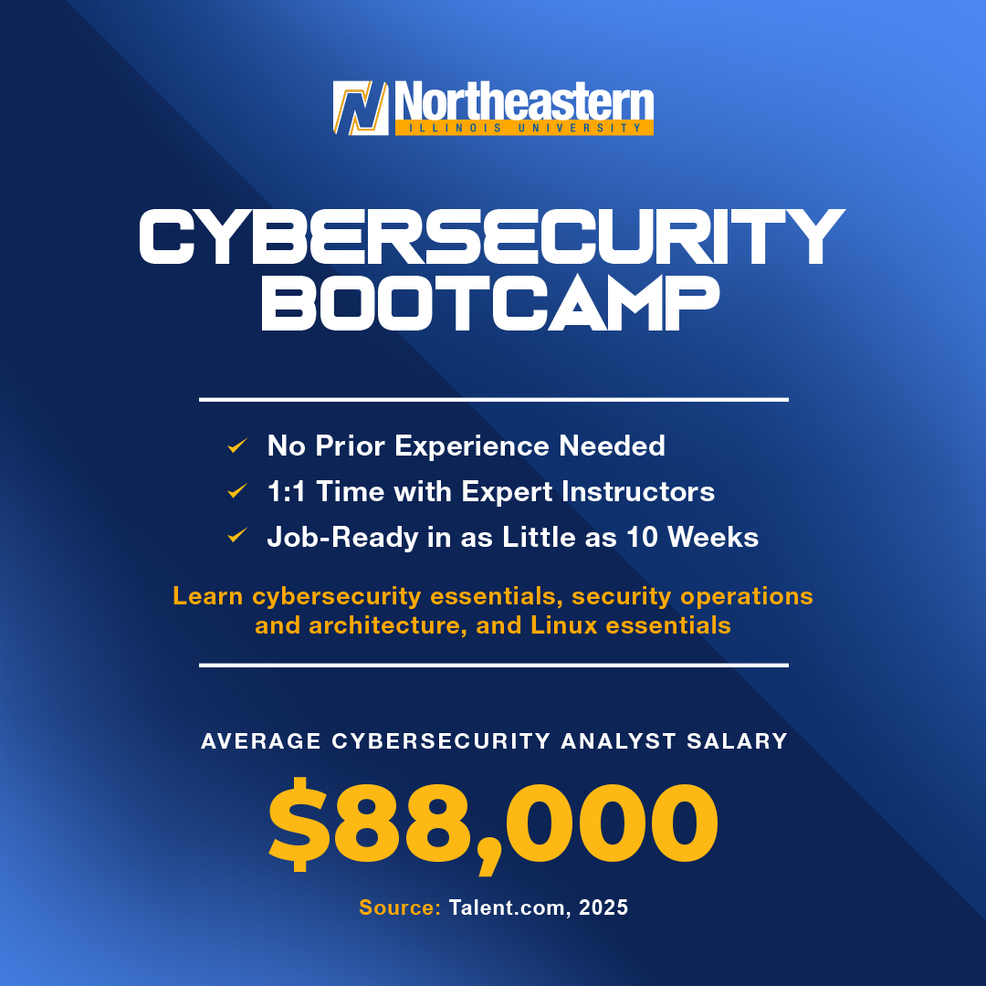 Northeastern Illinois University Bootcamps Facebook ad