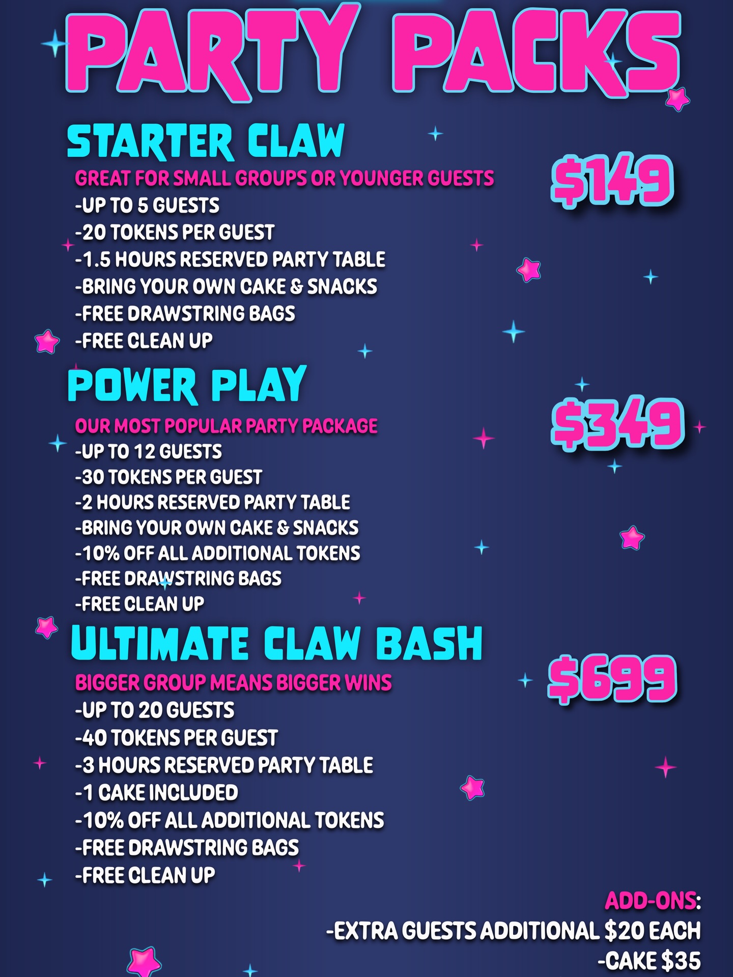 Claw Zone Arcade Facebook ad