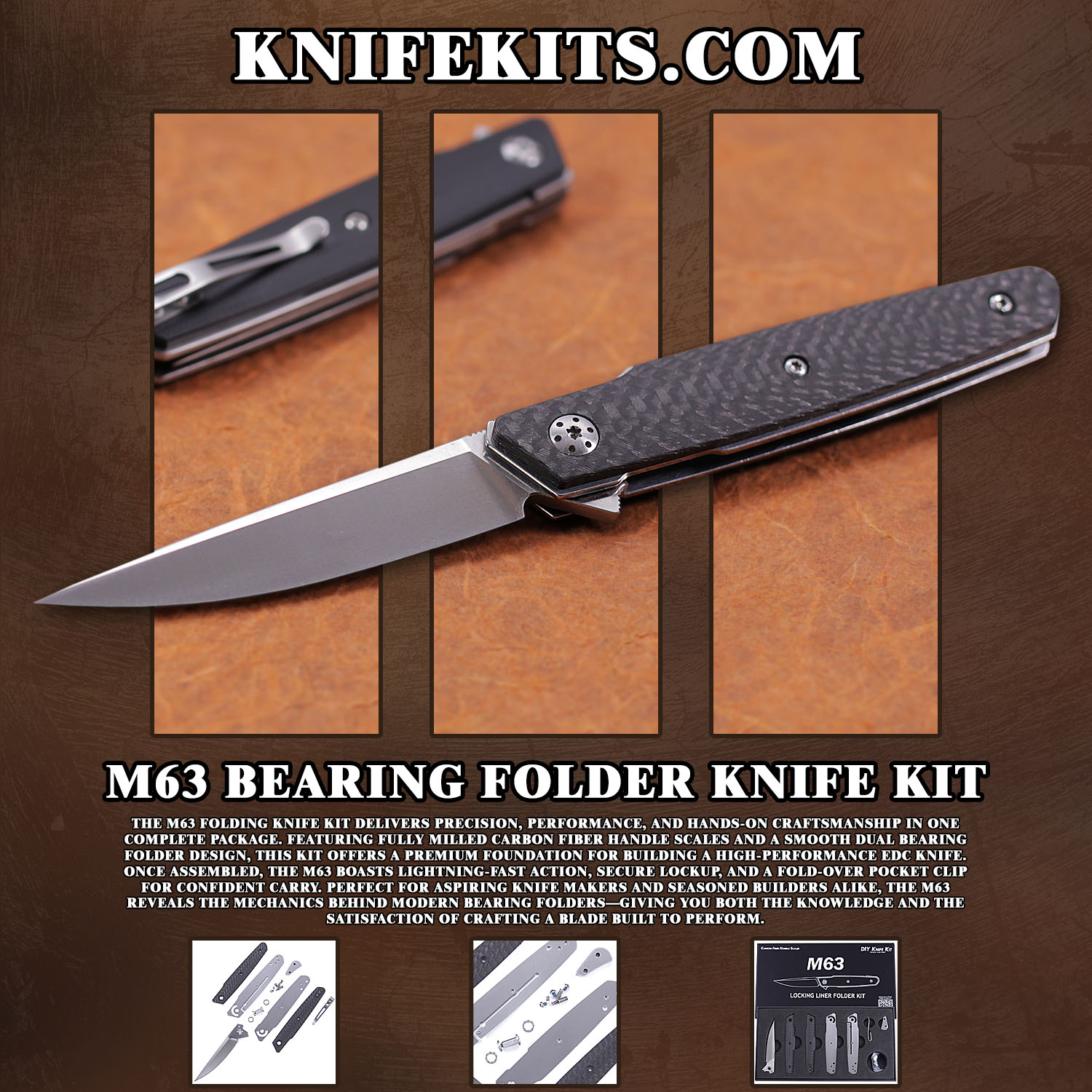 KnifeKits.com Facebook ad: M63 Folding Kit