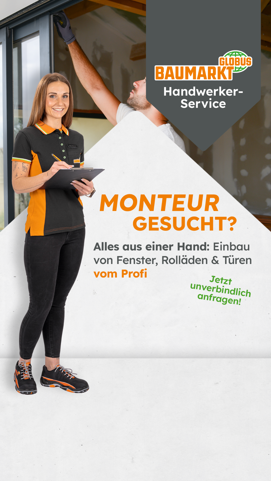 Globus Baumarkt Facebook ad