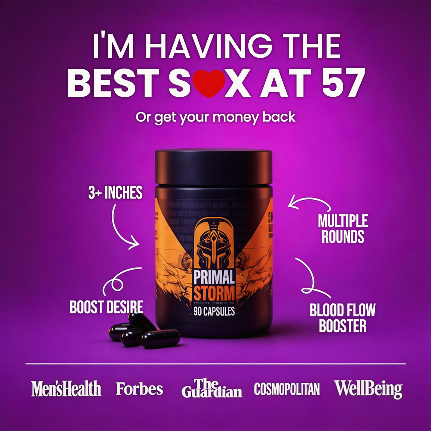 Primal Storm Facebook ad