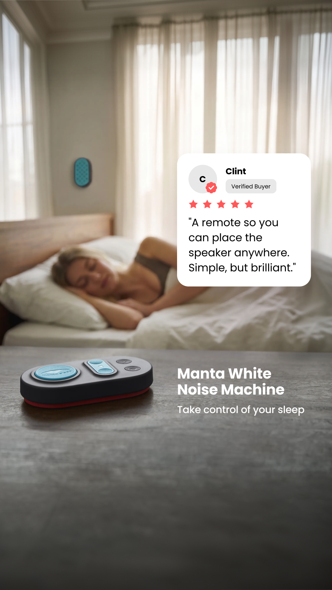 Manta Sleep Facebook ad