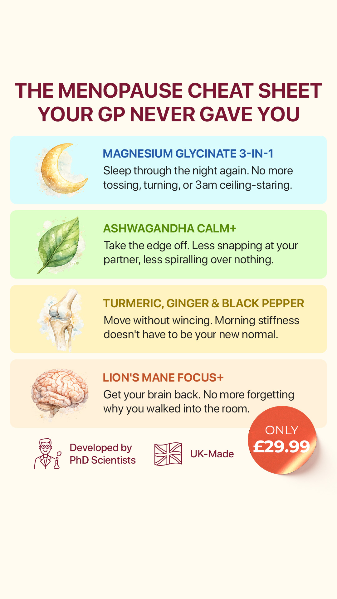 Nutrition Geeks Facebook ad