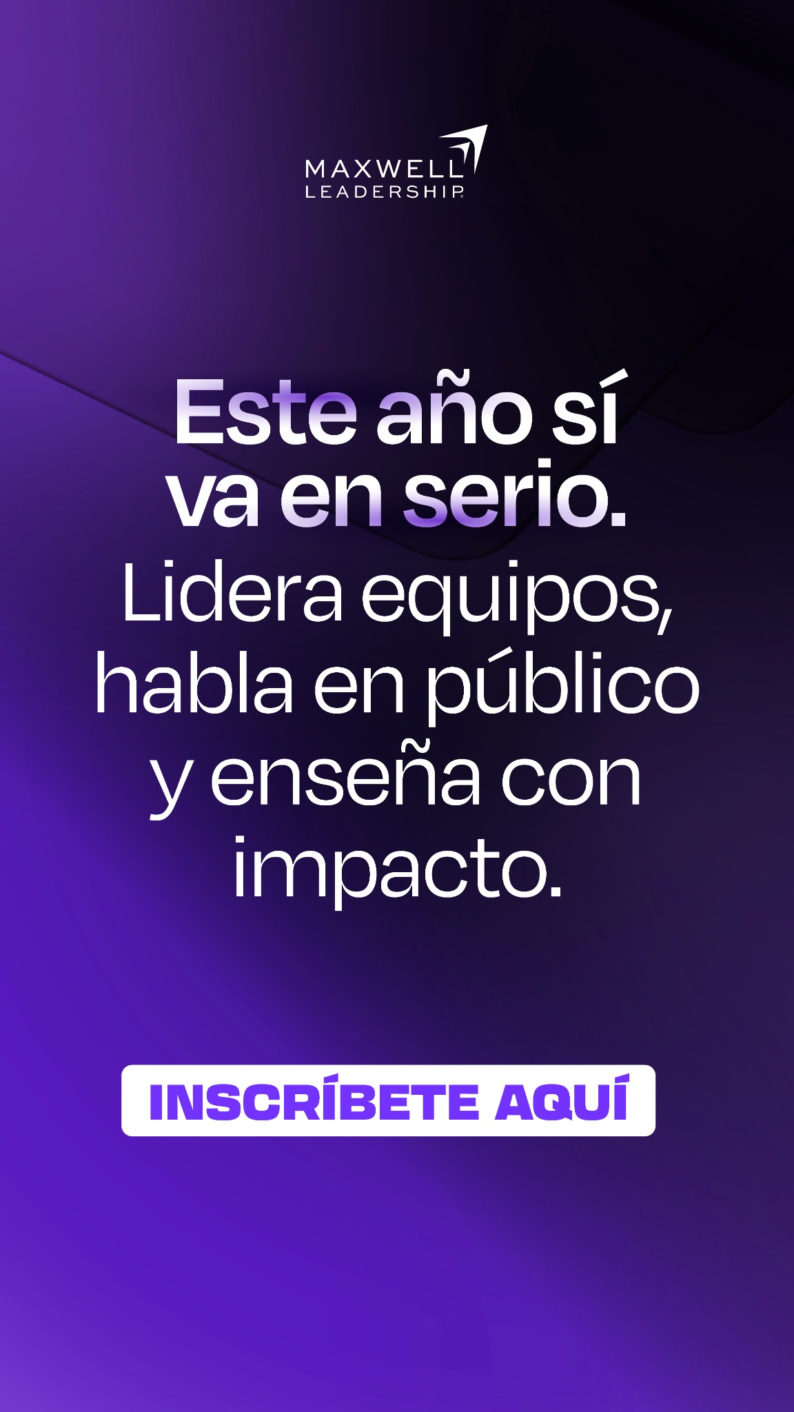Maxwell Leadership Español Facebook ad