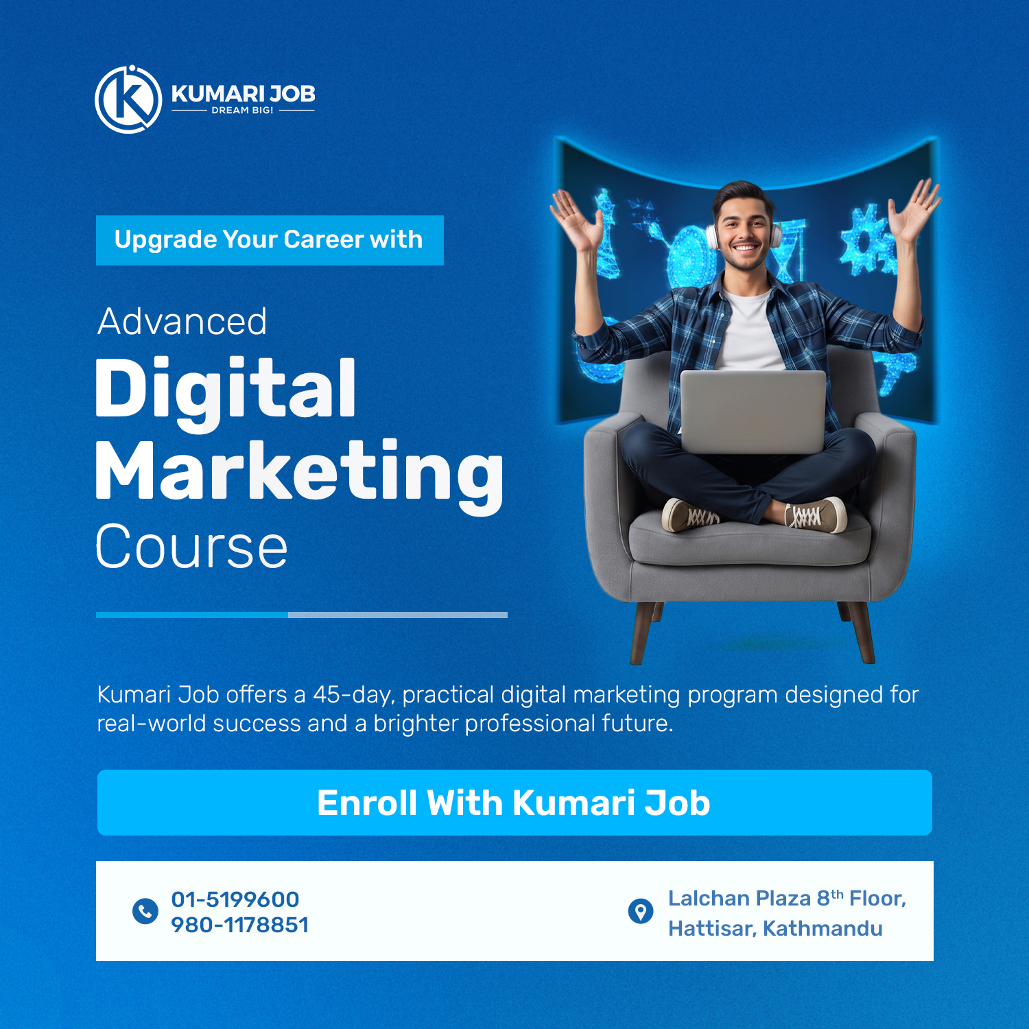 Kumari Job Facebook ad: Turn your screen time into a high-paying career with…