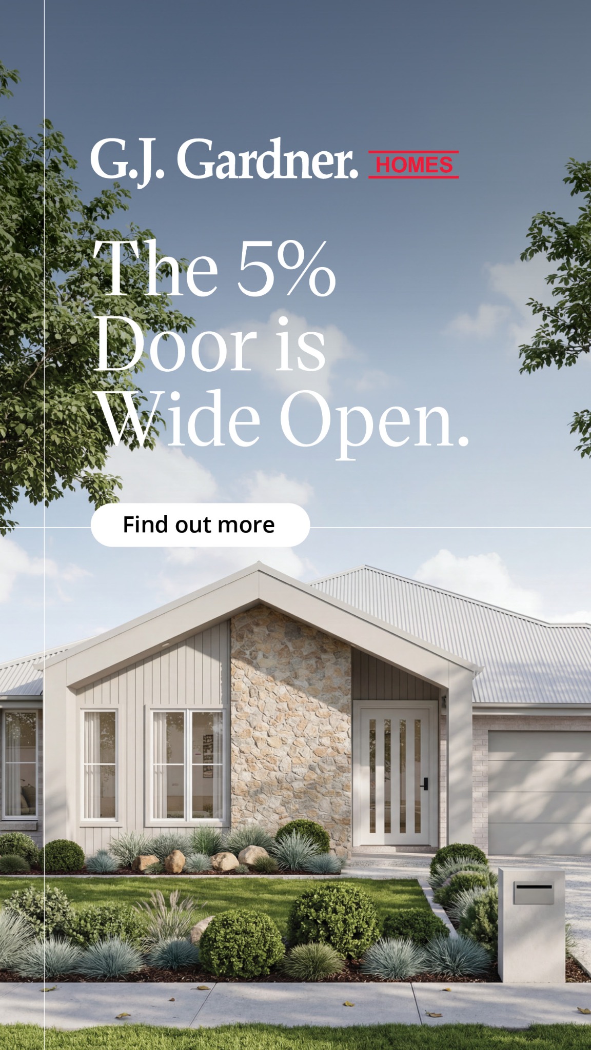 G.J. Gardner Homes Australia Facebook ad from Jul 15, 2026
