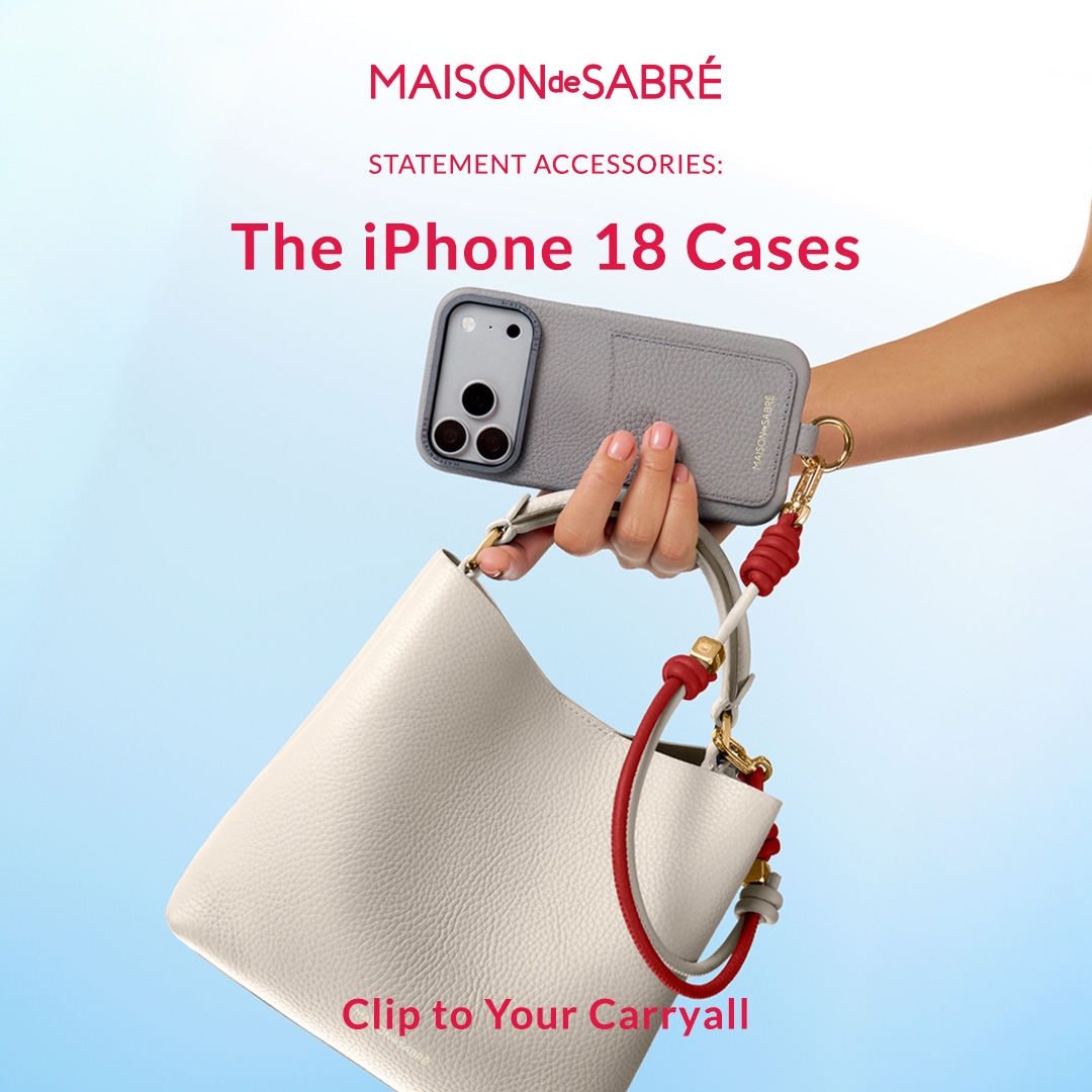 MAISON de SABRÉ Facebook ad: The iPhone 18 Cases | Bold Statement Tech