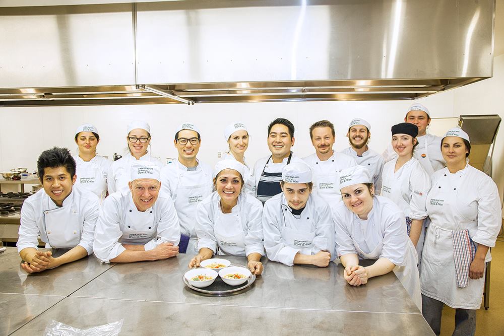 New Zealand School of Food and Wine Facebook ad: Take your culinary dreams to new heights with…