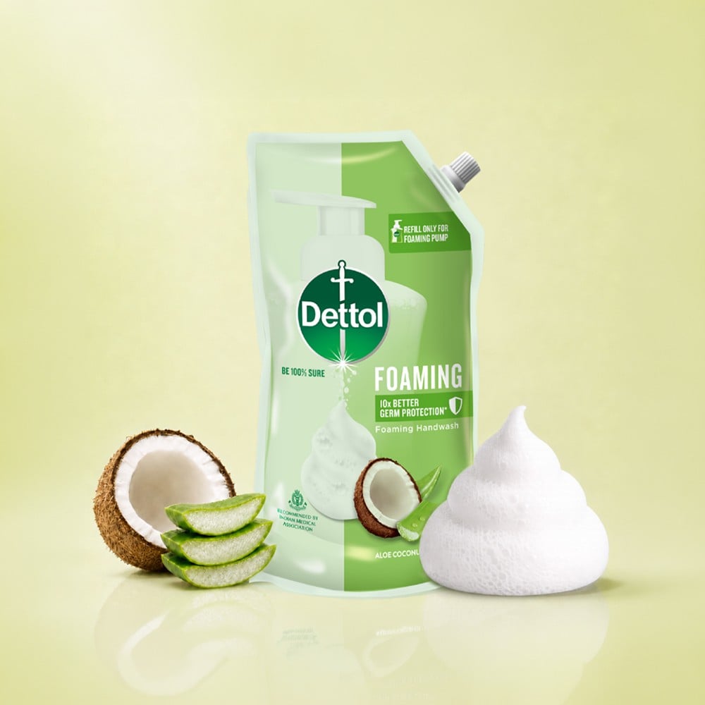 Dettol India Facebook ad: Instant Foam that spreads effortlessly for 10x Better…