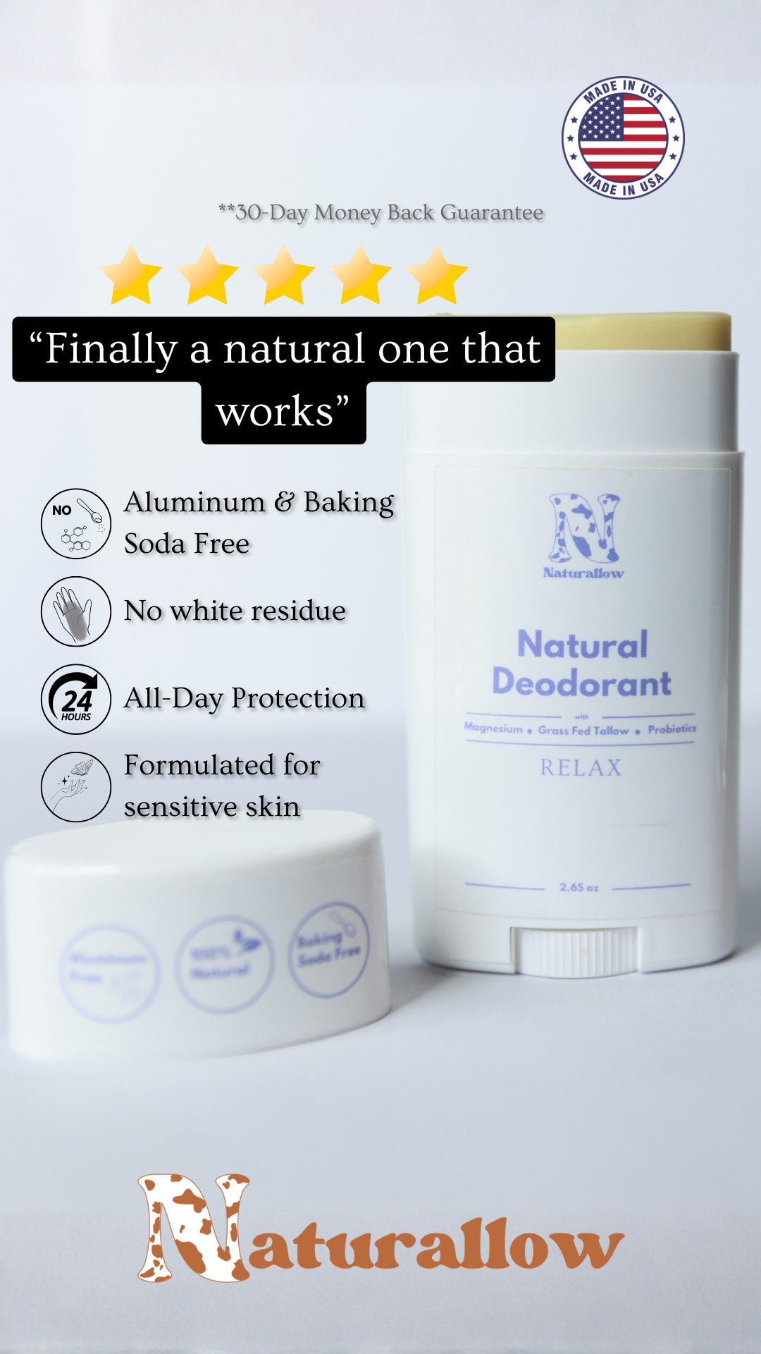 Naturallow Skincare Facebook ad