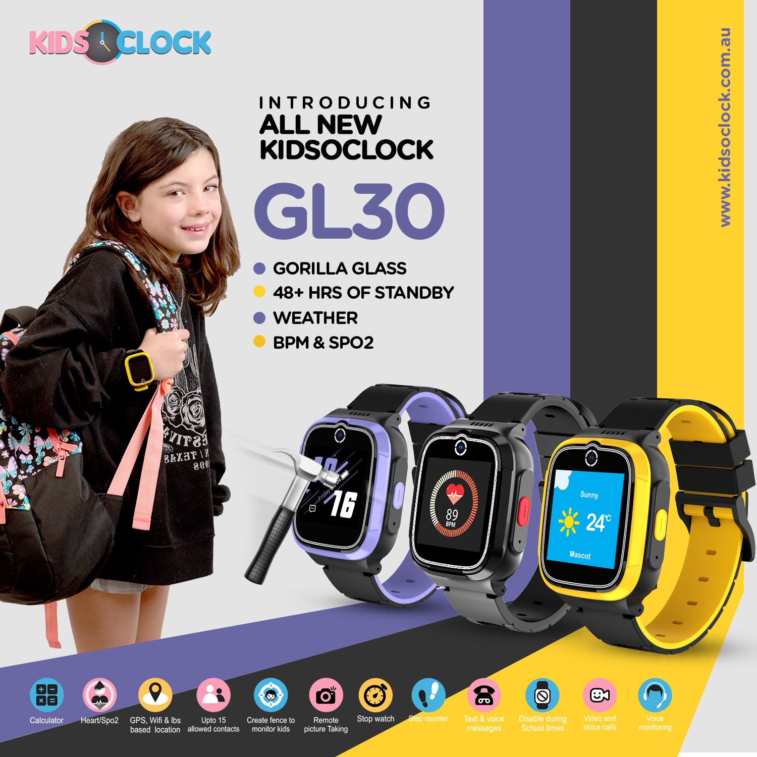 Kidsoclock Smart 4g Watch Facebook ad