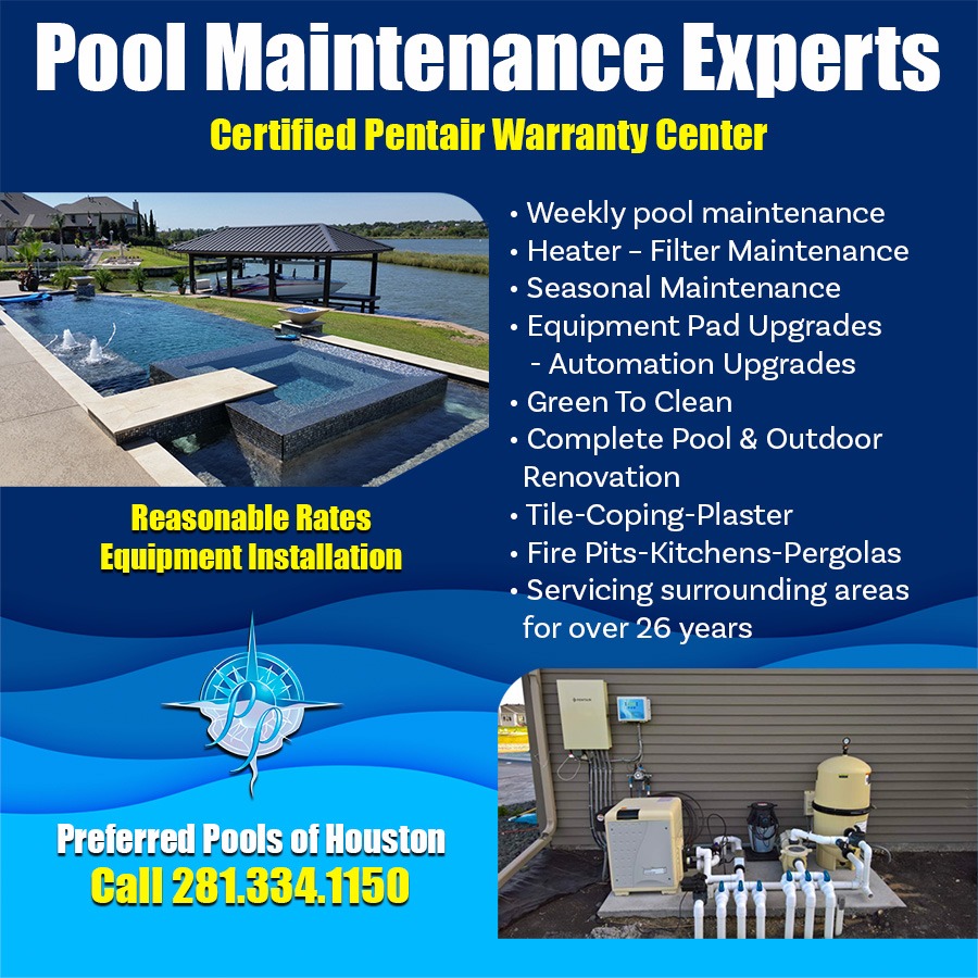 Preferred Pools of Houston, Inc. Facebook ad