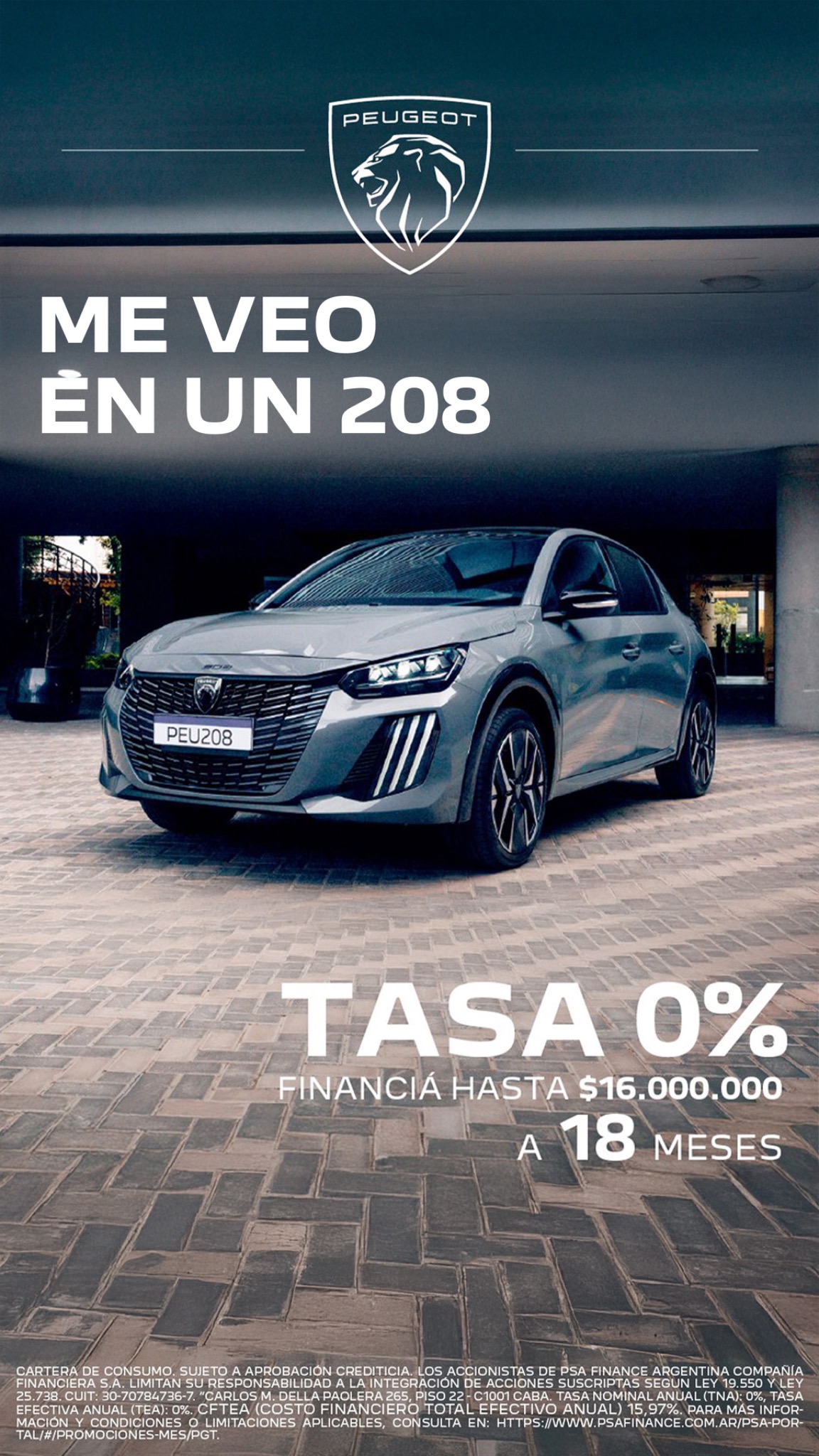 Peugeot NaveMotors Facebook ad from Feb 20, 2026