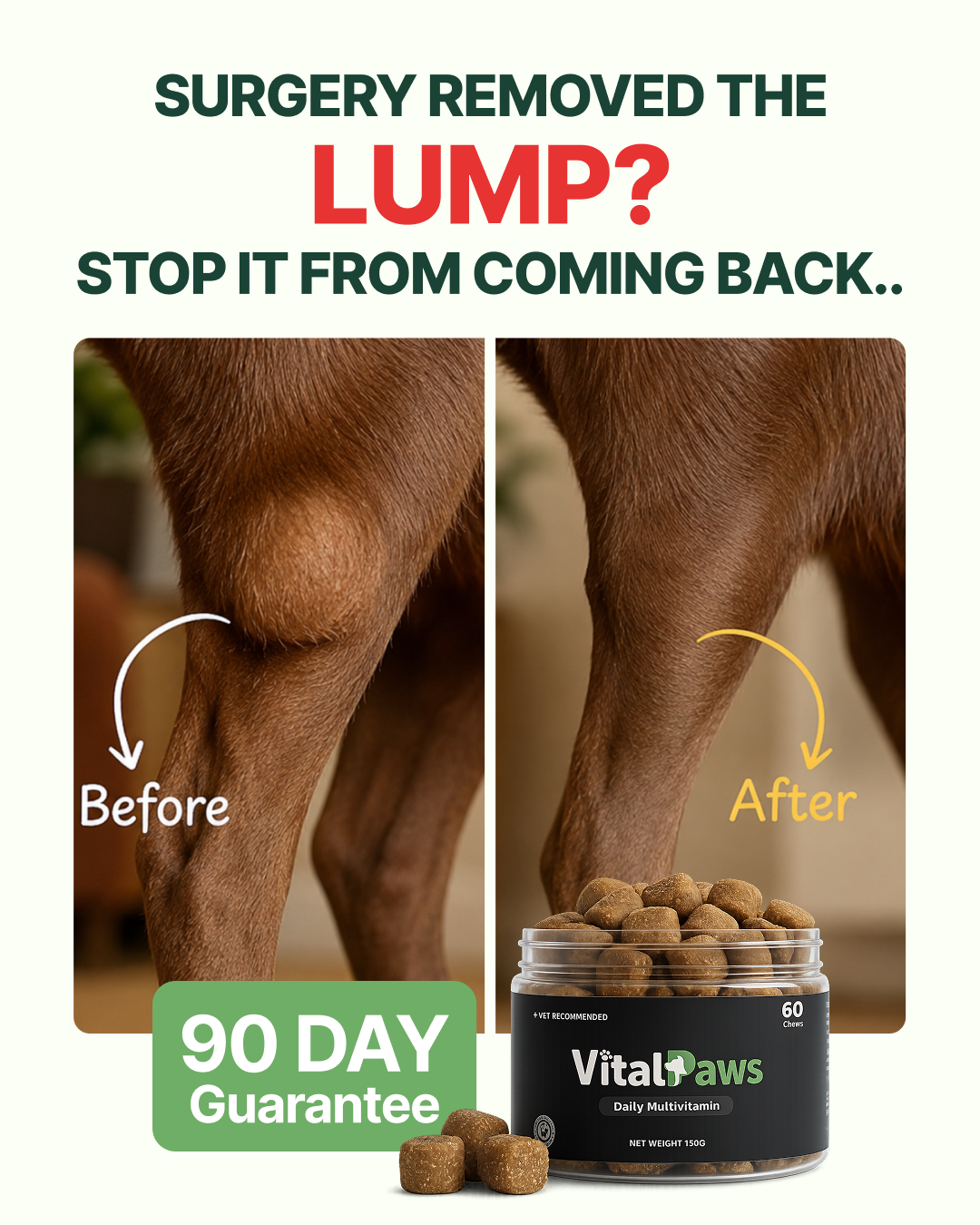 VitalPaws Facebook ad