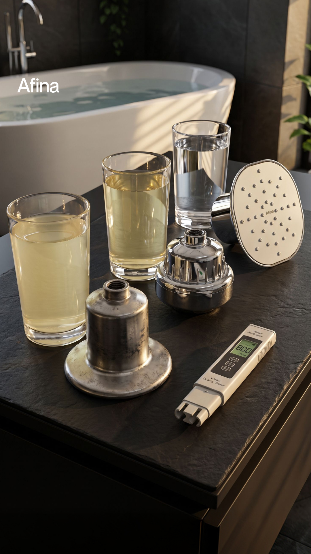 Afina Water Wellness Facebook ad