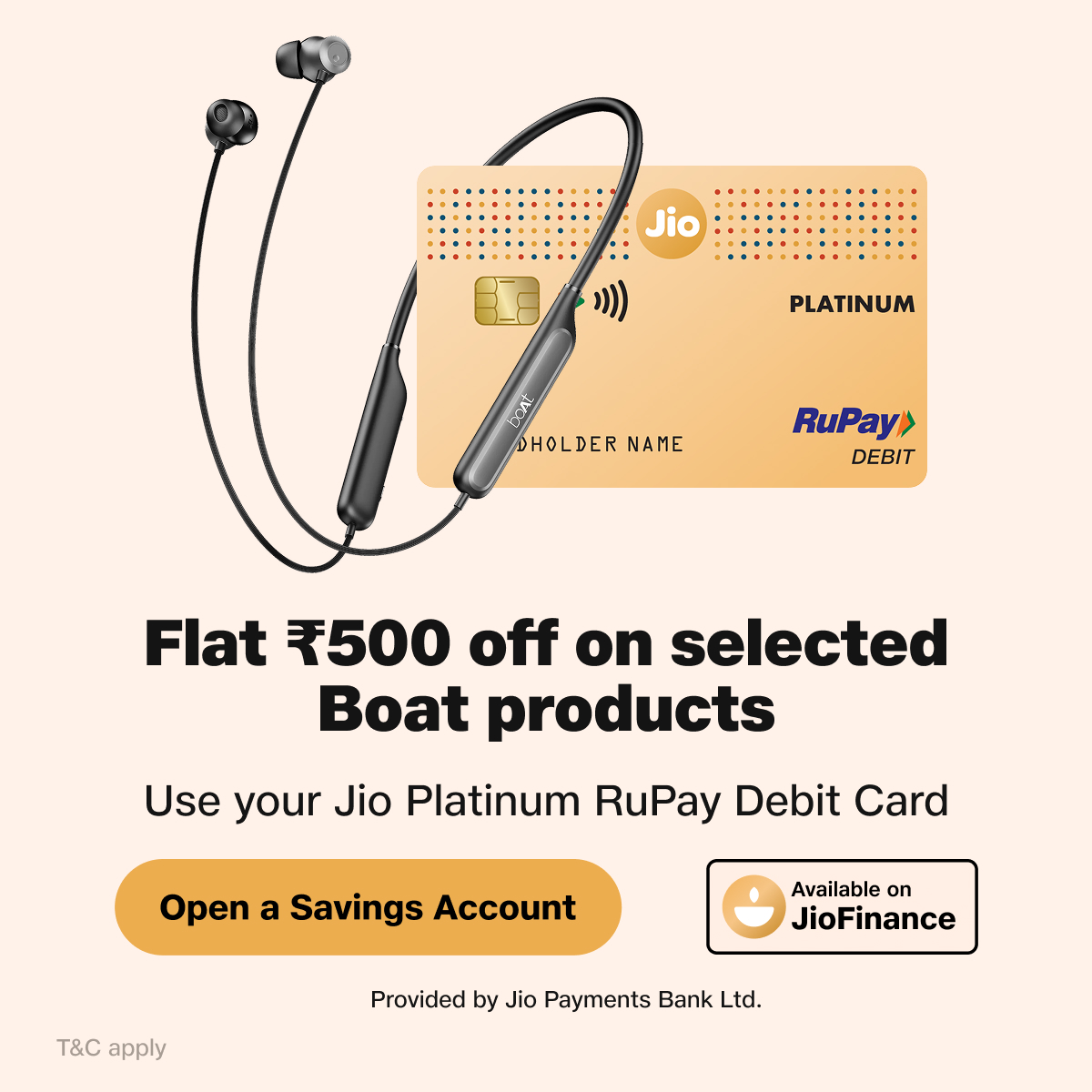 JioFinance Facebook ad